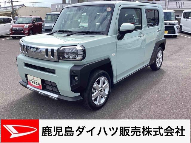 タフトＧ　クロムベンチャーインパネシフト　プッシュスタートスイッチ　電子カードキー　電動パーキングブレーキ　カーナビ　シートヒーター　パノラマガラスルーフ　誤発進抑制装置　レーンキープアシスト　オートハイビーム　アルミホイール（鹿児島県）の中古車