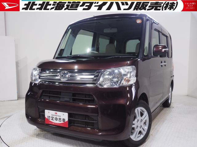タントＧ４ＷＤ　夏冬タイヤ　両側パワースライドドア　ダイハツ純正ナビ　バックモニター　リモコンエンジンスターター　オートライト　オートエアコン　キーフリーシステム　アイドリングストップ（北海道）の中古車