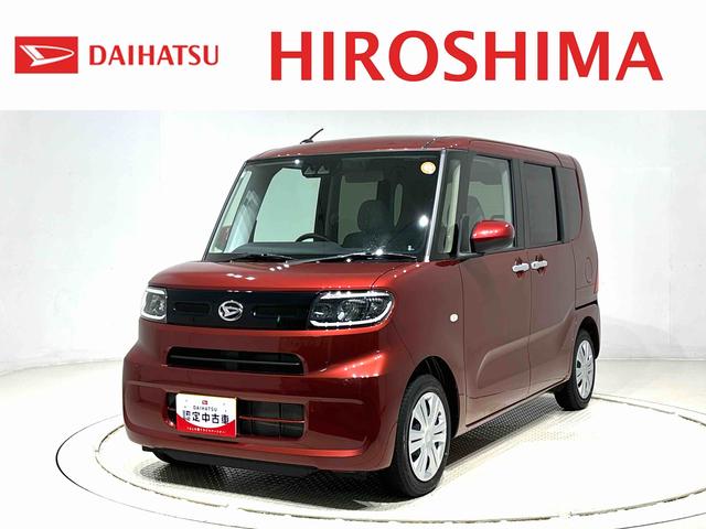 タントＸＬＥＤオートライト　パワースライドドアウェルカムオープン機能　電動格納式ドアミラー　助手席ロングスライド　助手席イージークローザー　　セキュリティアラーム　キーフリーシステム（広島県）の中古車