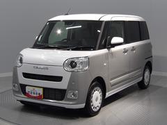 ムーヴキャンバスストライプスＧターボ４ＷＤ　ターボ　アダプティブクルーズコントロール　スマートキー　プッシュスタート　オートエアコン　衝突回避支援システム　コーナーセンサー　両側パワースライドドア　シートヒーター