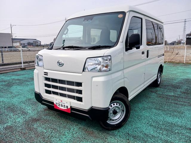 ハイゼットカーゴＤＸ　４ＷＤ４ＷＤ　スマートアシスト　キーレスリモコン　フロントパワーウインド　両側リアスライドドア　コーナーセンサー　マニュアルエアコン　オートライト　アイドリングストップ（石川県）の中古車