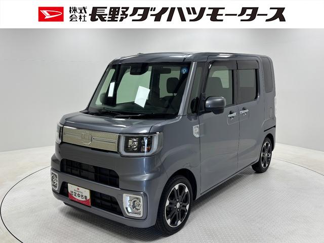 ウェイクＧターボリミテッドＳＡIIIターボ　ＥＴＣ　７インチ純正ナビ　Ｂｌｕｅｔｏｏｔｈ　地デジ　パノラマモニター　両側電動スライドドア　運転席側シートヒーター　シートアンダートレイ　ＬＥＤ　オートライト　キーフリー　スマアシ（長野県）の中古車