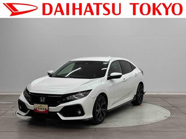 シビックハッチバック　ホンダセンシング　７インチナビ　バックカメラ保証１年間・距離無制限付き　シートヒーター　ＵＳＢ入力端子　電動パーキングブレーキ　オートブレーキホールド機能　電動格納ミラー　パワーウィンドウ　運転席シートリフト　スマートキー（東京都）の中古車