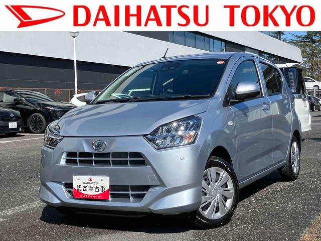 ミライースＸ　ＳＡIIIワイドＢｌｕｅｔｏｏｔｈ／ＵＳＢチューナー装備保証　新車保証・まごころ保証　１年間・走行距離無制限付き（東京都）の中古車