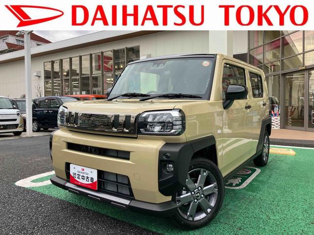 タフトＧターボ　ダーククロムベンチャー　ＬＥＤヘッドライト保証　新車保証・まごころ保証　１年間・走行距離無制限付き　アダプティブクルーズコントロール　フロントシートヒーター　ホールド機能付き電動サイドブレーキ　ガラスルーフ　キーフリー　電動格納ミラー（東京都）の中古車