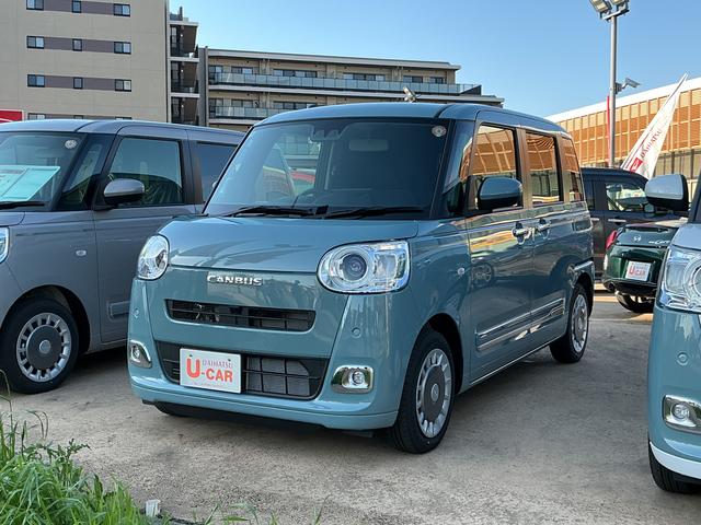 ムーヴキャンバスセオリーＧターボ　走行９６０キロ／ディスプレイオーディオ（埼玉県）の中古車