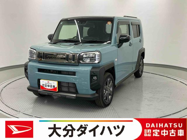 タフトＧターボ　ダーククロムベンチャー　ワンオーナー走行距離無制限１２ヶ月保証付き　衝突軽減Ｂ　Ｒカメラ　アダプティブクルコン　禁煙　安全ボディ　レーンキープ　シートヒータ　キーフリーシステム　イモビ　ＬＥＤヘッドライト　オートライト　ムーンルーフ（大分県）の中古車