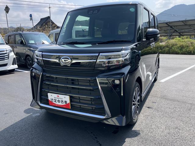 タントカスタムＲＳ衝突回避支援　車線逸脱防止　シートヒータ　ＥＴＣ車載器　バックカメラ付　オートハイビーム　ターボ　スマートキープッシュスタート　ＬＥＤヘッドライト　ＡＵＴＯライト　キーフリーキー　アルミホイール（山口県）の中古車