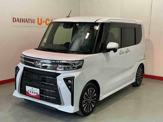 タントカスタムＲＳナビゲーションシステム　パノラマモニター　スマートアシスト　純正アルミホイール　ＬＥＤヘッドライト　電動スライドドア　衝突被害軽減システム（栃木県）の中古車