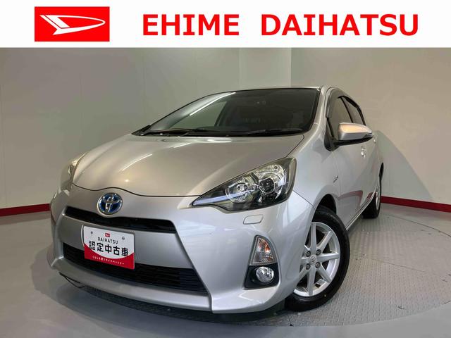 アクアＳ純正ナビ　バックモニター　フルセグＴＶ　ＣＤ　ＤＶＤ　Ｂｌｕｅｔｏｏｔｈ　社外ＥＴＣ　ドラレコ　前席シートヒーター　オートライト　ＬＥＤヘッドライト　プッシュスタート　電動格納ドアミラー（愛媛県）の中古車