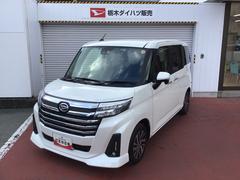 トールカスタムＧディスプレイオーディオ　バックカメラ　キーフリーシステム　純正アルミホイール　ＬＥＤヘッドライト　ＬＥＤフォグランプ　両側電動スライドドア　クルーズコントロール機能　オートライト　オートハイビーム