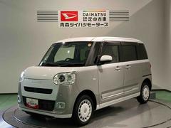 ムーヴキャンバスストライプスＧナビ　下回り防錆済み　両側スライドドア　前席シートヒーター　キーフリー　４ＷＤ　エアバッグ　ＡＢＳ