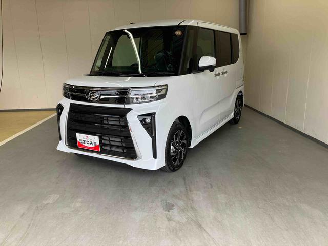 タントカスタムＸ／両側パワースライドドア／ディスプレイオーディオディスプレイオーディオ　パノラマモニター　両側パワースライドドア　コーナーセンサー　オートハイビーム　シートヒーター　プッシュボタンスタート　キーフリー　電動パーキングブレーキ　ミラクルオープンドア（三重県）の中古車