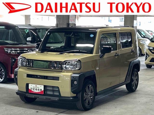 タフトＧターボ　ダーククロムベンチャー保証　新車保証・まごころ保証　１年間・走行距離無制限付き（東京都）の中古車