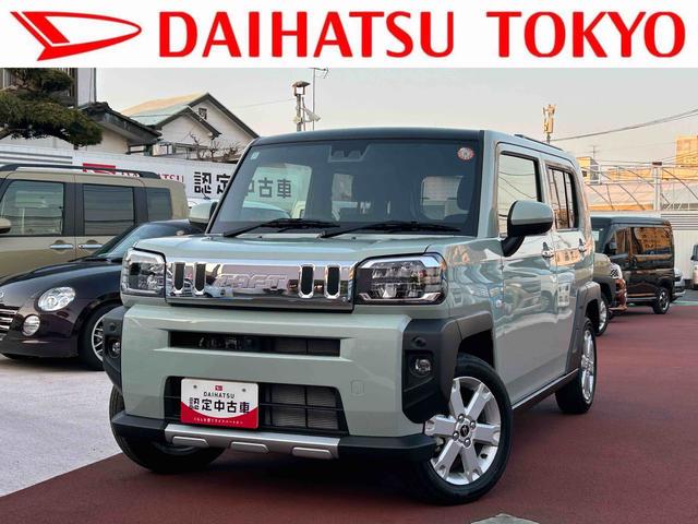 タフトＧターボ　クロムベンチャー保証　新車保証・まごころ保証　１年間・走行距離無制限付き（東京都）の中古車