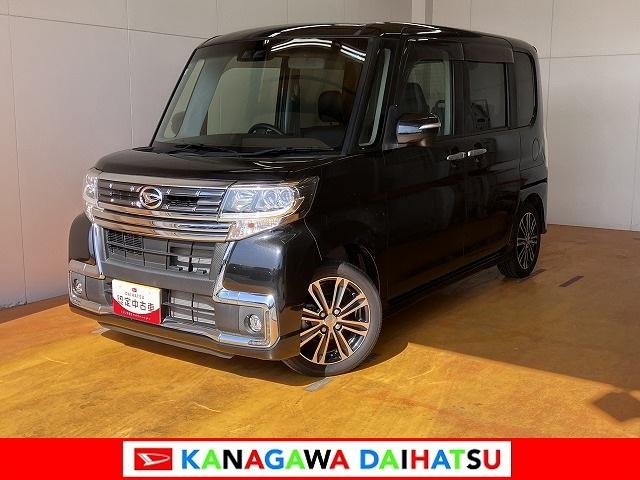 タントカスタムＲＳ　トップエディションＳＡIII　ナビ　ＢカメラサポカーＳワイド適合　ミラクルオープンドア　両側オートスライドドア　ナビ　Ｂカメラ　ＥＴＣ　アイドリングストップ　ステアリングスイッチ　シートヒーター　オートエアコン　コーナーセンサー　キーフリー（神奈川県）の中古車