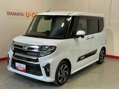 タントカスタムＲＳスタイルセレクションナビ　パノラマモニター　キーフリーシステム　ＬＥＤヘッドライト　ＬＥＤフォグランプ　両側電動スライドドア　スマートアシスト　コーナーセンサー　純正アルミホイール　オートライト　シートヒーター