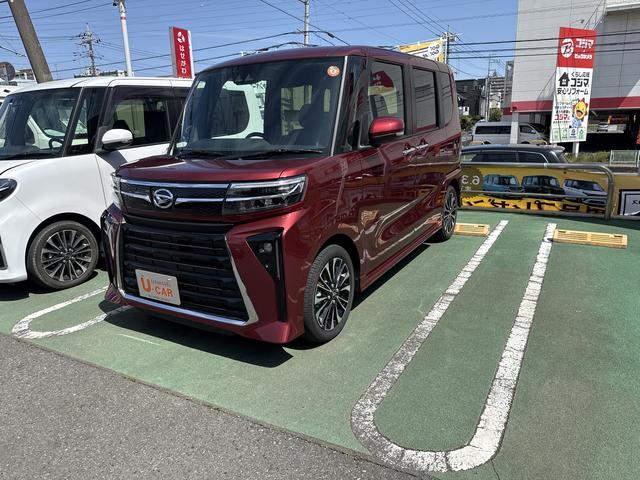 タントカスタムＲＳ　純正ナビ／ターボ／両側電動スライド（埼玉県）の中古車