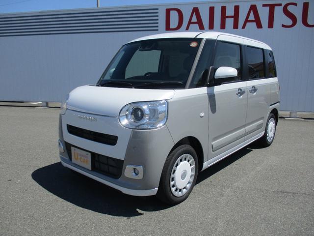 ムーヴキャンバスストライプスＧターボＲ７年　９インチディスプレイオーディオ付き　４３７キロ（福岡県）の中古車