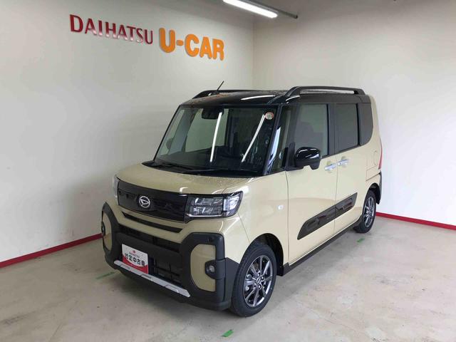 タントファンクロス４ＷＤ　ディスプレイオーディオ　ＬＥＤヘッドライト／フォグランプ　オートエアコン／ライト／ハイビーム／電動ドアミラー　両側電動スライドドア　運転席・助手席シートヒーター　運転席シートリフター（秋田県）の中古車