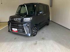 タントカスタムＸ／ナビ／パノラマモニター両側パワースライドドア　ナビ　パノラマモニター　ドライブレコーダー　プッシュボタンスタート　電動パーキングブレーキ　キーフリー　前席シートヒーター　オートハイビーム　スマアシ　ミラクルオープンドア