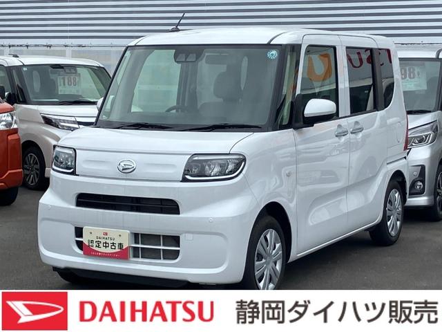 タントL14インチフルホイールキャップ フルLEDヘッドランプ マルチインフォメーションディスプレイ スマートアシスト UVカットガラス(静岡県)の中古車