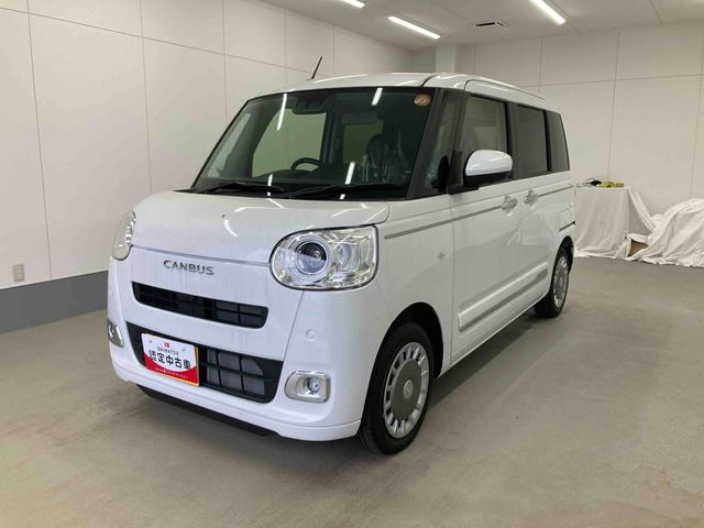 ムーヴキャンバスセオリーＧ衝突被害軽減ブレーキ　横滑り防止装置　オートマチックハイビーム　アイドリングストップ　ステアリングスイッチ　オートライト　キーフリーシステム　オートエアコン　ベンチシート　シートヒーター　ＬＥＤヘッド（岐阜県）の中古車