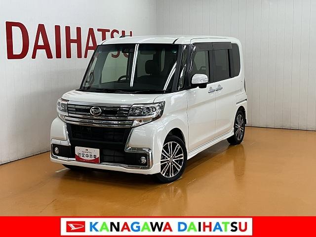 タントカスタムRS トップエディションSAIIIサポカーSワイド適合 ミラクルオープンドア 両側オートスライドドア ステアリングスイッチ オートエアコン Pスタート 運転席シートヒーター アイドリングストップ オートハイビーム ETC(神奈川県)の中古車