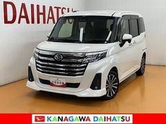 トールカスタムＧ　ターボ　ナビ　ドラレコ　ＥＴＣ　ＡＣＣサポカーＳワイド適合　ドラレコ　両側オートスライドドア　パノラマモニター対応　全車速追従機能付ＡＣＣ　電動パーキングブレーキ　ＵＳＢ接続端子　Ｐスタート　コーナーセンサー　キーフリー