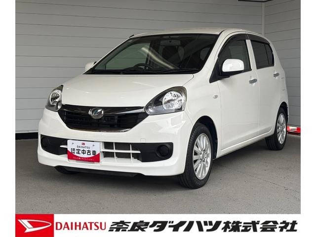 ミライースＸ　リミテッドＳＡナビゲーション　ＥＴＣ車載器　電動格納式ドアミラー　パワーウィンドウ　マニュアルエアコン　アルミホイール　キーレスエントリーシステム　アイドリングストップ機能（奈良県）の中古車
