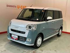 ムーヴキャンバスストライプスＧキーフリーシステム　ＬＥＤヘッドライト　ＬＥＤフォグランプ　オートエアコン　運転席・助手席電動スライドドア　運転席・助手席シートヒーター　スマートアシスト