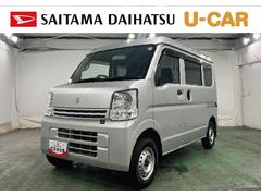 エブリイＰＣ　走行６３８８７キロ／車検整備付／雹害一年保証・走行距離無制限走行６３８８７キロ　車検整備付　雹害　助手席エアバック　純正カーペットマット　ＡＭＦＭラジオ　キーレス