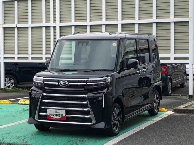 タントカスタムＸリミテッド　４ＷＤ　走行距離５３９８ｋｍ４ＷＤ　スマートアシスト　９インチディスプレイオーディオ　１４インチアルミホイール　電動パーキングブレーキ　ステアリングスイッチ（山形県）の中古車