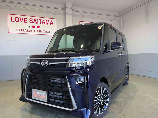 タントカスタムＲＳ　９インチディスプレイオーディオターボグレード　両側電動スライドドア　ＬＥＤヘッドライト（埼玉県）の中古車