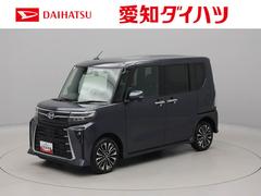 タントカスタムＲＳディスプレイオーディオ　全方位カメラ　電子パーキング　ＥＴＣ２．０　ＬＥＤヘッドライト　両側電動スライドドア　キーフリー