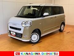 ムーヴキャンバスストライプスＧ　パノラマモニター対応　両側オートスライドドアサポカーＳワイド適合　パノラマモニター対応　ＵＳＢ接続端子　電動パーキングブレーキ　シートヒーター　両側オートスライドドア　Ｐスタート　置きラクボックス　ホッとカップホルダー　キーフリー