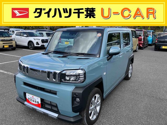 タフトＧターボ　クロムベンチャー全周囲モニター　ガラスルーフ　ルーフレール　ＬＥＤヘッドランプ　オートライト　オートハイビーム　コーナーセンサー　シートヒーター　電動駐車ブレーキ　オートホールド機能　革巻ステアリング　アルミホイール（千葉県）の中古車