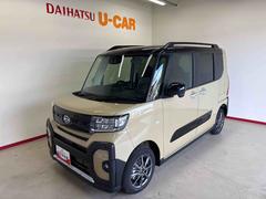 タントファンクロス　ｅｃｏＩＤＬＥ非装着車４ＷＤ　ディスプレイオーディオ　バックカメラ　ステアリングスイッチ　ＬＥＤヘッドライト／フォグランプ　オートエアコン／ライト／ハイビーム／電動ドアミラー　コーナーセンサー　両側電動スライドドア