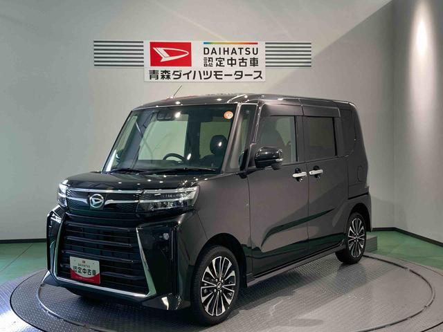 タントカスタムRS下回り防錆済み 前席シートヒーター ターボ 4WD スマートキ− エアバッグ アルミ ABS キーフリー(青森県)の中古車