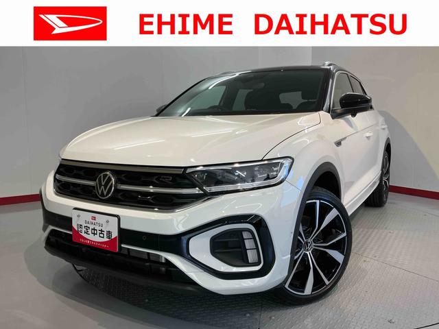 ＶＷ Ｔ−ロックＴＤＩ　４モーション　Ｒライン純正ナビ　Ｂｌｕｅｔｏｏｔｈ　オートライト　ＬＥＤヘッドライト　プッシュスタート　アイドリングストップ　障害物センサー　クルーズコントロール　電動パーキング　前席シートヒーター　電動格納ドアミラー（愛媛県）の中古車