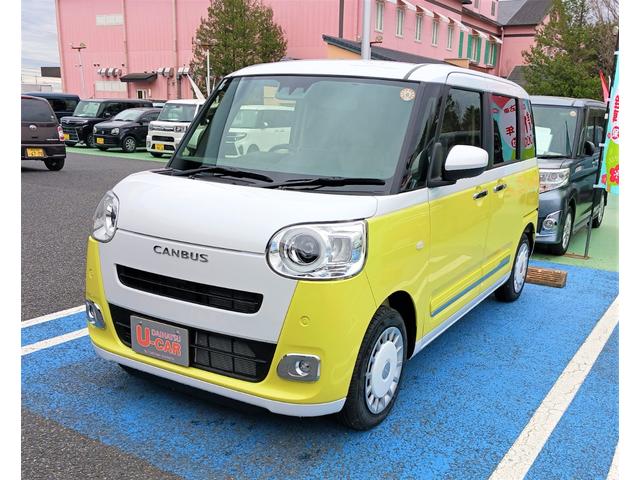 ムーヴキャンバスストライプスＧ／当社試乗車／９インチＤＡ／バックカメラ（埼玉県）の中古車
