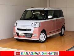 ムーヴキャンバスストライプスＧサポカーＳワイド適合　パノラマモニター対応　ＵＳＢ接続端子　電動パーキングブレーキ　シートヒーター　両側オートスライドドア　Ｐスタート　ホッとカップホルダー　置きラクボックス　キーフリー