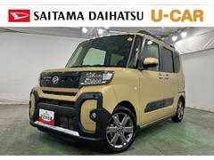 タントファンクロスターボ　走行２９３４１キロ／クリアランスソナー一年保証・走行距離無制限　走行５６６８キロ　サイドエアバック　クリアランスソナー　オートマチックハイビーム　オートライト　ＬＥＤヘッドライト　ベンチシート　シートヒーター　両側電動スライドドア