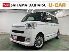 ムーヴキャンバスセオリーＧターボ　走行２３３３０キロ／ＬＥＤヘッドランプ１年保証距離無制限　走行距離２３３３０キロ　ＵＳＢソケット　純正マット　サイドエアバッグ　ＬＥＤヘッドランプ　アイドリングストップ　シートヒーター　両側電動スライドドア　オート格納式ドアミラー