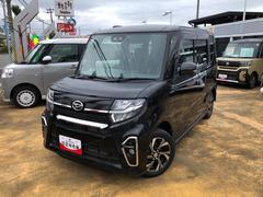 タント 中古車 カスタムＸ　４ＷＤ　走行距離３５５３３ｋｍ４ＷＤ　スマートアシスト　１４インチアルミホイール　ナビ　バックモニター　両側パワースライドドア　ステアリングスイッチ　プッシュボタンスタート