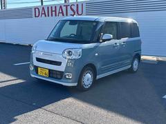 ムーヴキャンバス 中古車 ストライプスＧターボターボ車　インパネシフト　プッシュスタートスイッチ　電子カードキー　電動パーキングブレーキ　カーナビ　両側電動スライドドア　追突被害軽減ブレーキ　オートマチックハイビーム