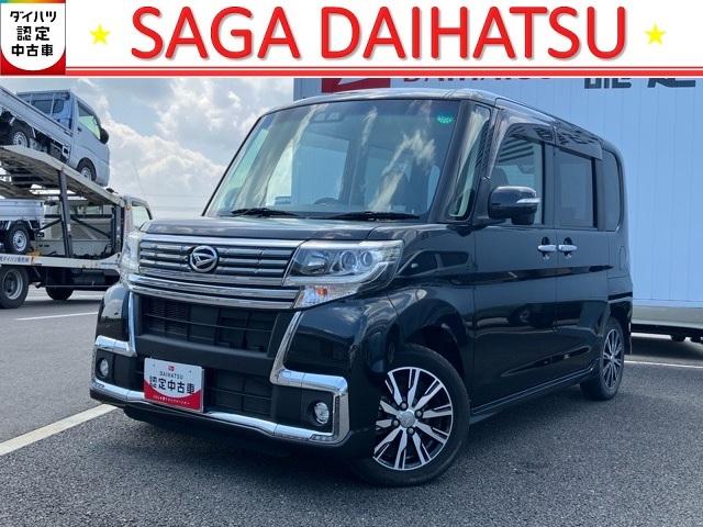 タントカスタムＸ　トップエディションＳＡIII両側電動スライドドア・ディスプレイオーディオ・バックモニター・プッシュボタンスタート・ステアリングスイッチ・オートエアコン・キーフリーシステム・運転席シートヒーター・アルミホイール・パワーウィンドウ（佐賀県）の中古車
