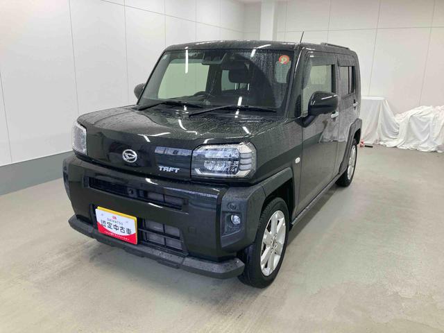 タフトＧ衝突被害軽減ブレーキ　横滑り防止装置　オートハイビーム　アイドリングストップ　ステアリングスイッチ　オートライト　キーフリー　オートエアコン　ナビ　ドラレコ　パノラマカメラ　ＥＴＣ　マット　バイザー（岐阜県）の中古車