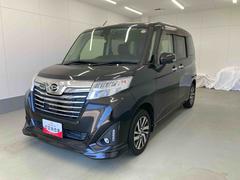 トール 中古車 カスタムＧ　ＳＡＩＩ衝突被害軽減ブレーキ　横滑り防止装置　アイドリングストップ　ステアリングスイッチ　オートライト　キーフリーシステム　オートエアコン　ナビ　ドラレコ　パノラマカメラ　ＥＴＣ　マット　バイザー