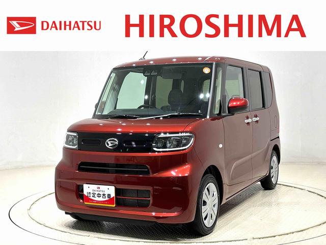 タントＸＬＥＤオートライト　パワースライドドアウェルカムオープン機能　運転席ロングスライドシ−ト　助手席ロングスライド　助手席イージークローザー　　セキュリティアラーム　キーフリーシステム（広島県）の中古車
